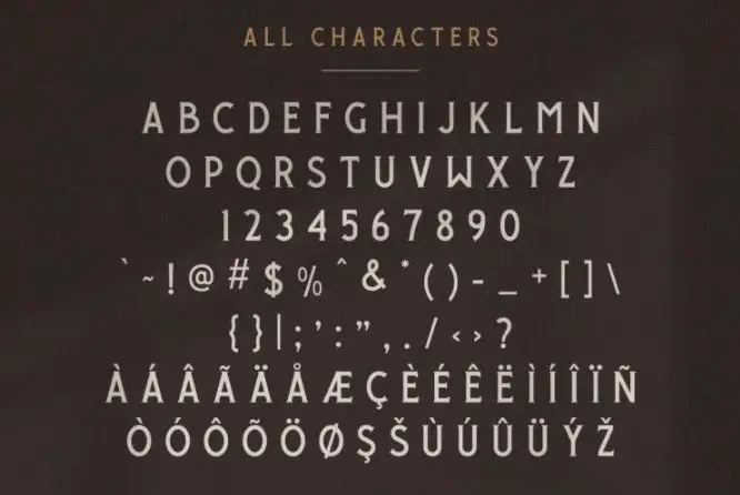 Giround Condensed Serif Font View