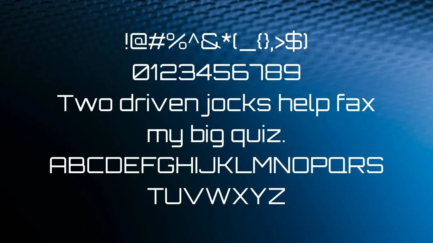 Orbitron Font