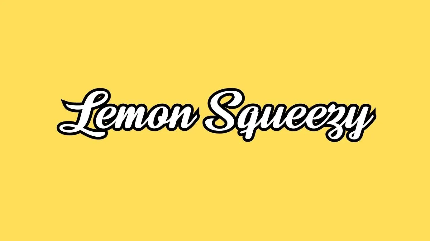 Lemon Jelly Font