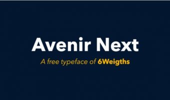 Avenir Next Font