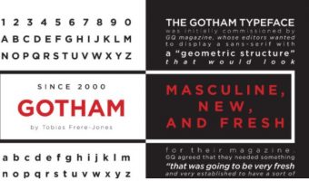 Gotham Font