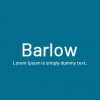 Barlow Font