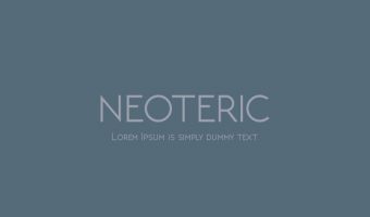 Neoteric Font