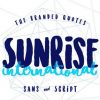 Sunrise Script Font