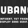 Cubano Font