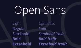 Open Sans Font