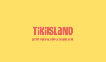 Tiki Island Font