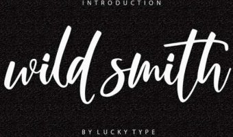 Wildsmith Modern Font View