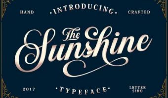 Sunshine Font