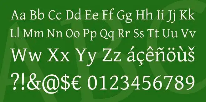 Gentium Basic Font View