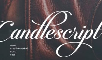 CandleScript Font