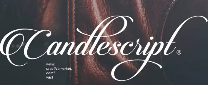 CandleScript Font