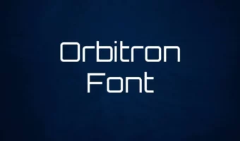 Orbitron Font