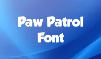 Paw Patrol Font