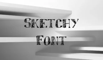 Sketchy Font