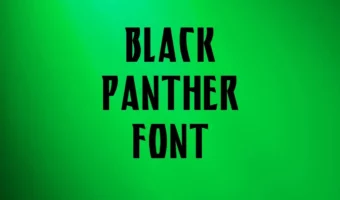 Black Panther Font