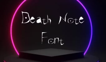 Death Note Font