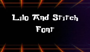 Lilo and Stitch Font