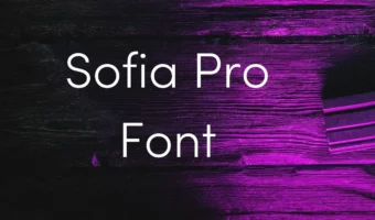 Sofia Pro Font