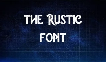 Rustic Font