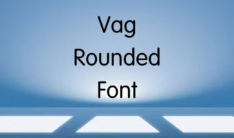 Vag Rounded Font