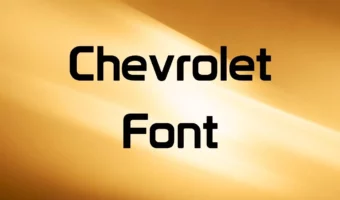 Chevrolet Font