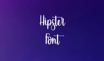 Hipster Font 