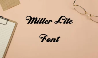 Miller Lite Font