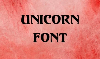 Unicorn Font