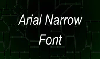 Arial Narrow Font