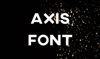 Axis Font