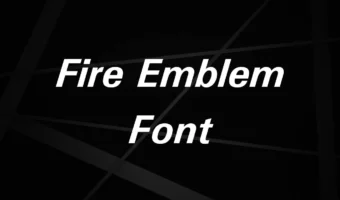 Fire Emblem Font