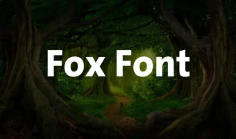 fox font