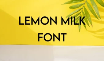 Lemonmilk Font