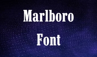 Marlboro Font