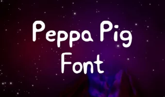 Peppa Pig Font