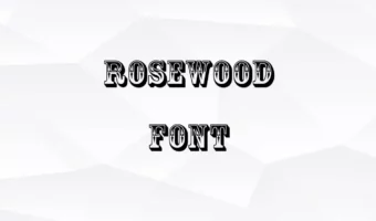 Rosewood Font