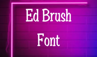 Ed Brush Font