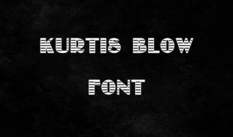 Kurtis Blow Font