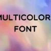 Multicolore Font