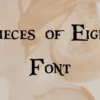 Pieces of Eight Font