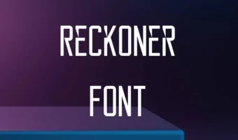 Reckoner Font