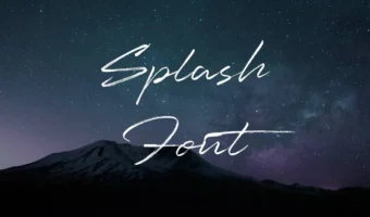 Splash Font