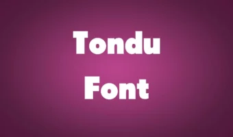 Tondu Font