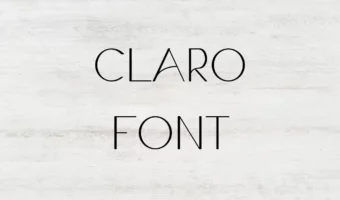 Claro Font