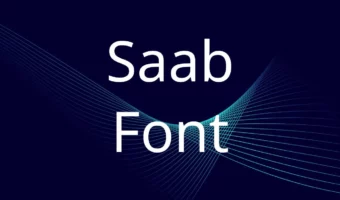 Saab Font