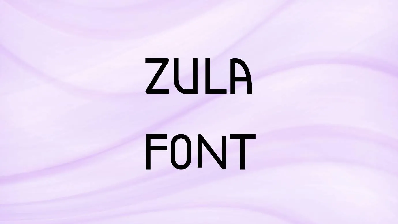 Zula Font