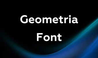 Geometria Font