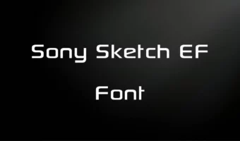 Sony Sketch EF Font