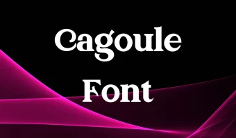 Cagoule Font